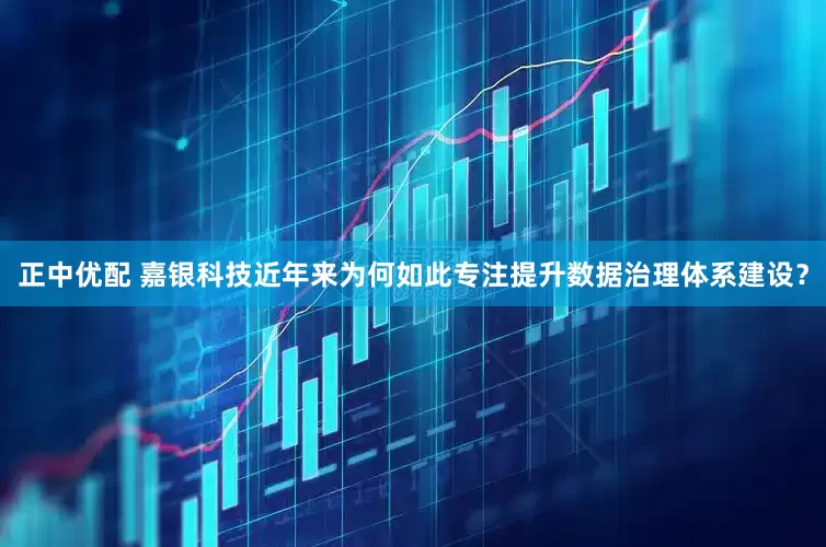 正中优配 嘉银科技近年来为何如此专注提升数据治理体系建设？