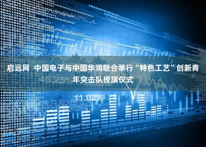启远网  中国电子与中国华润联合举行“特色工艺”创新青年突击队授旗仪式