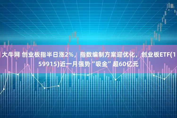 大牛网 创业板指半日涨2%，指数编制方案迎优化，创业板ETF(159915)近一月强势“吸金”超60亿元